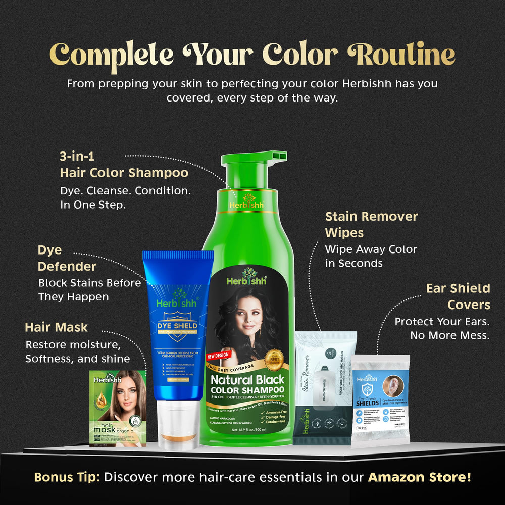 Herbishh formula with wild ginseng supports vitality and color depth