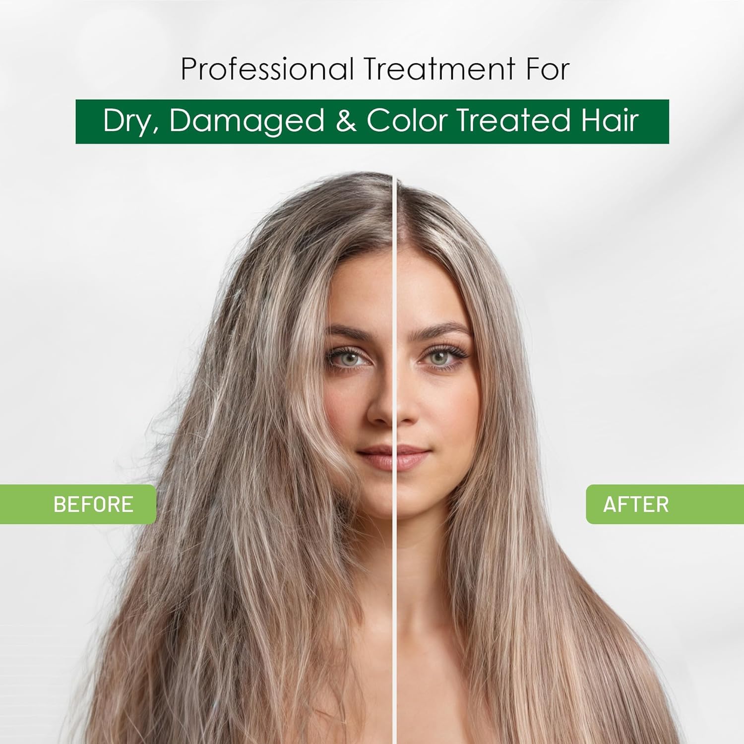 Herbishh Keratin-Argan Oil blend close-up demonstrating nourish and elasticity benefits.