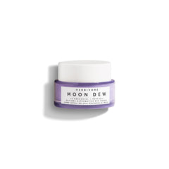 HERBIVORE Moon Dew bakuchiol bottle shows silky eye cream texture for smoothing