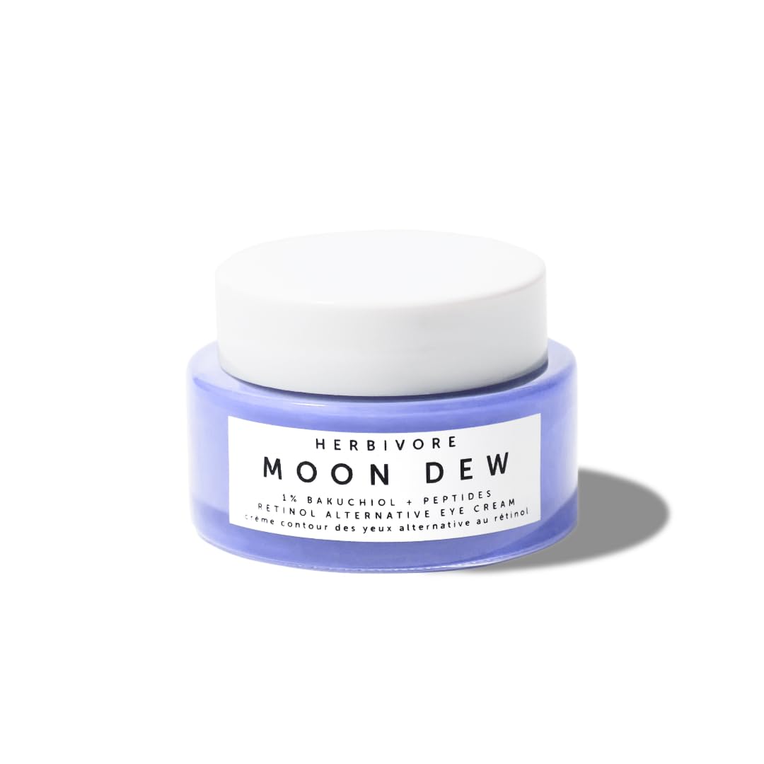 HERBIVORE Moon Dew ingredient shot signals bakuchiol and plant-based actives