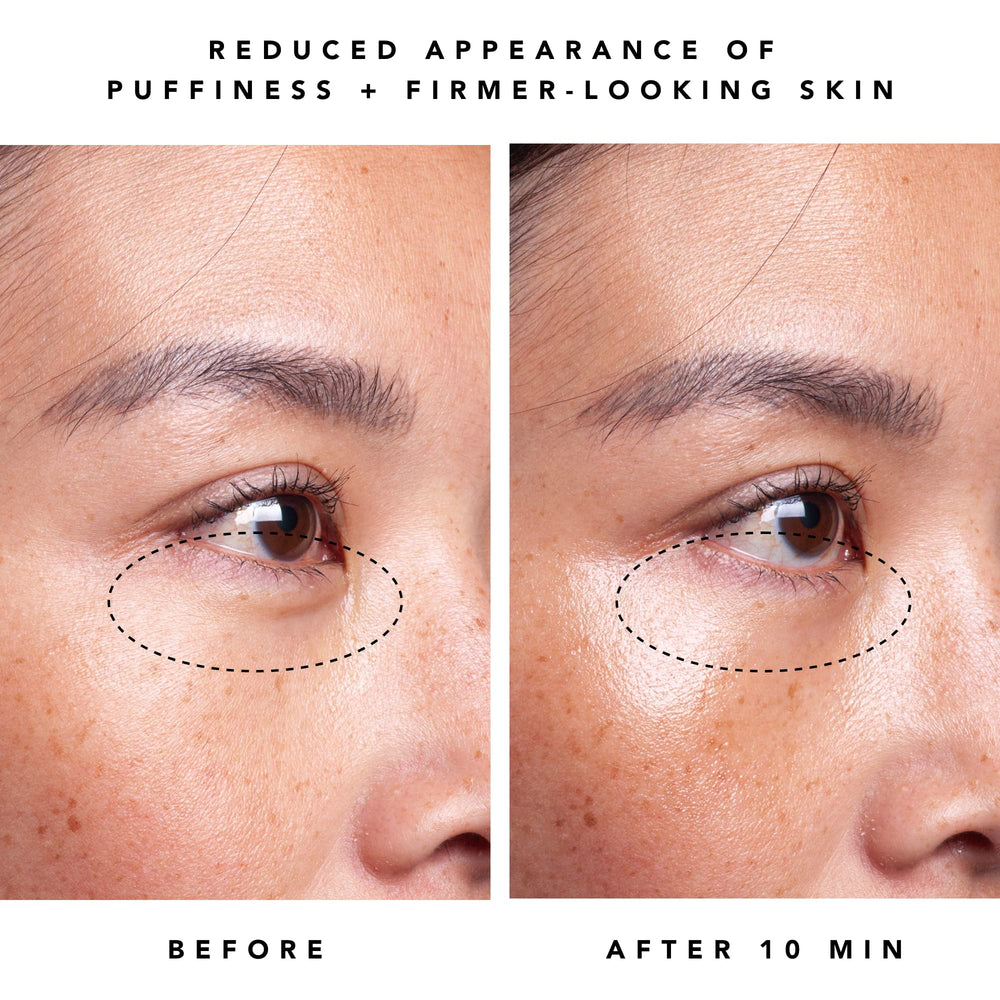 HERBIVORE Moon Dew under-eye application shows soothing hydration for makeup-ready skin