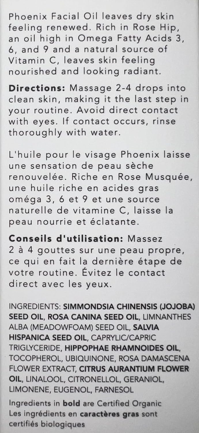 HERBIVORE Phoenix Face Oil eco packaging reflecting vegan, cruelty-free packaging