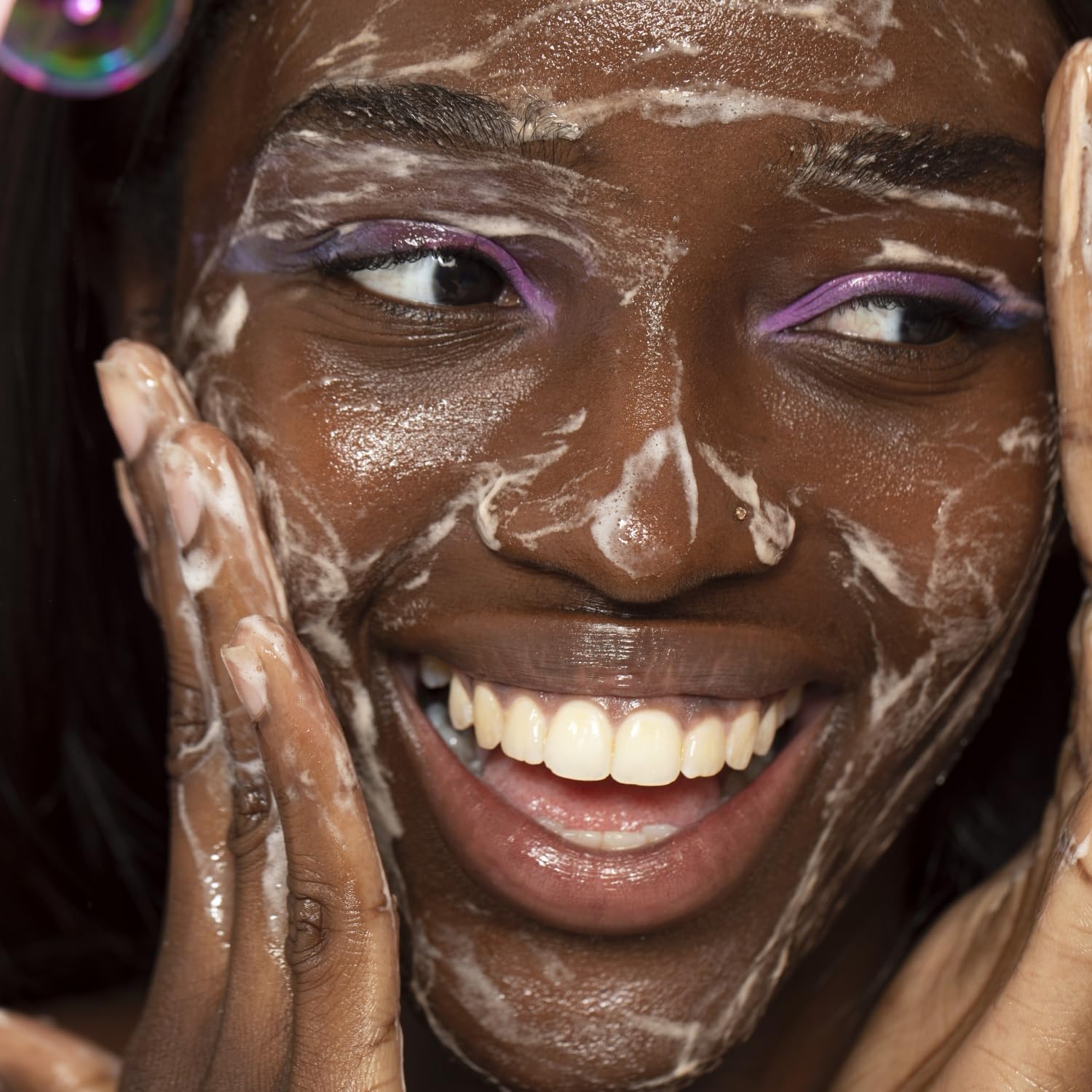 HERBIVORE Pink Cloud Cleanser part of nightly skincare rituals.