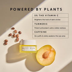 HERBIVORE Super Nova eye cream hydrating hyaluronic acid splash detail