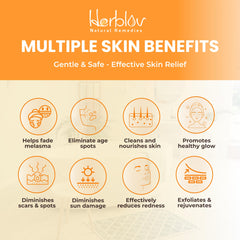 Herblov Turmeric Body Wash pump enables mess-free shower routines.