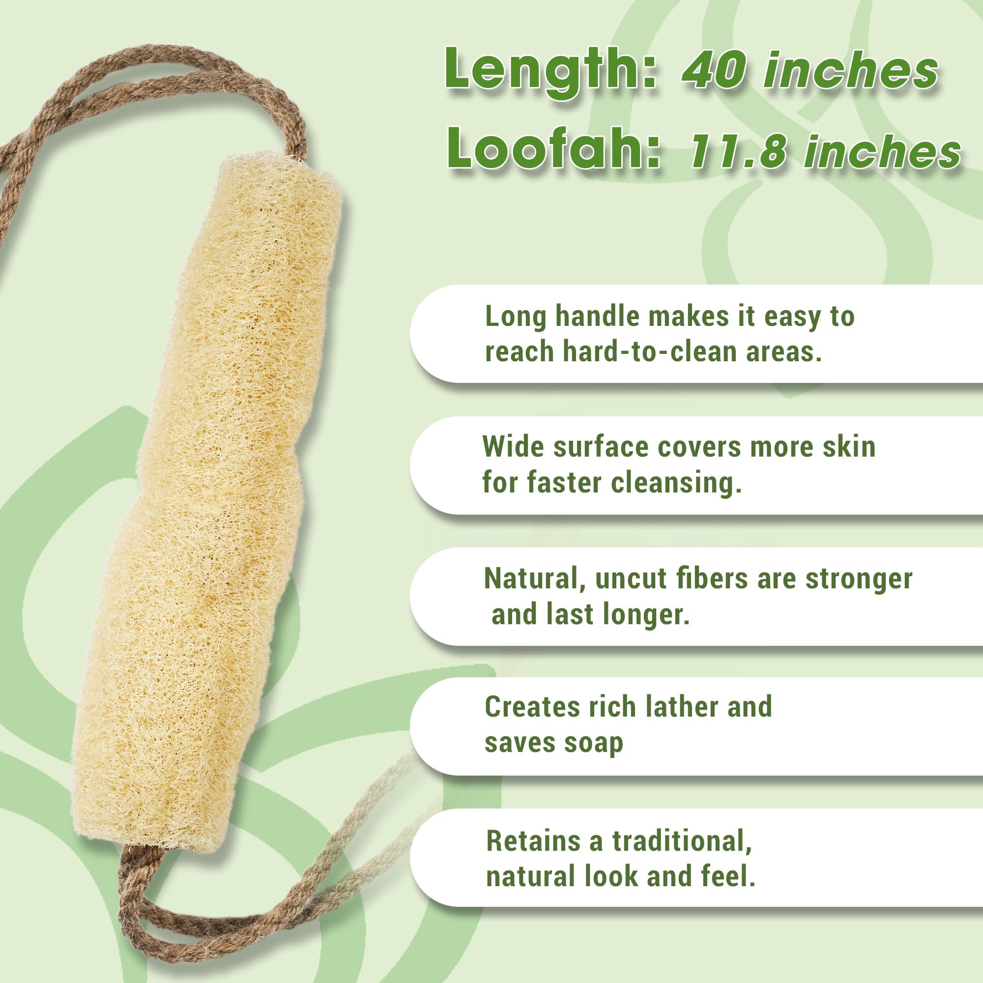 Herbvian ergonomic back scrubber ready for back, shoulders, and feet use