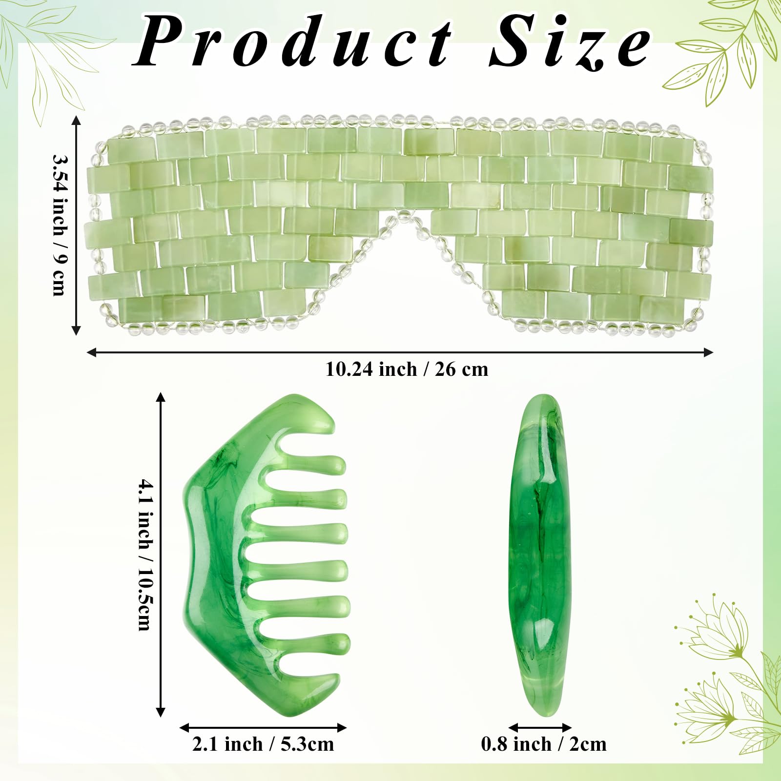 Hercicy gua sha facial massage comb relaxes scalp and facial tension.