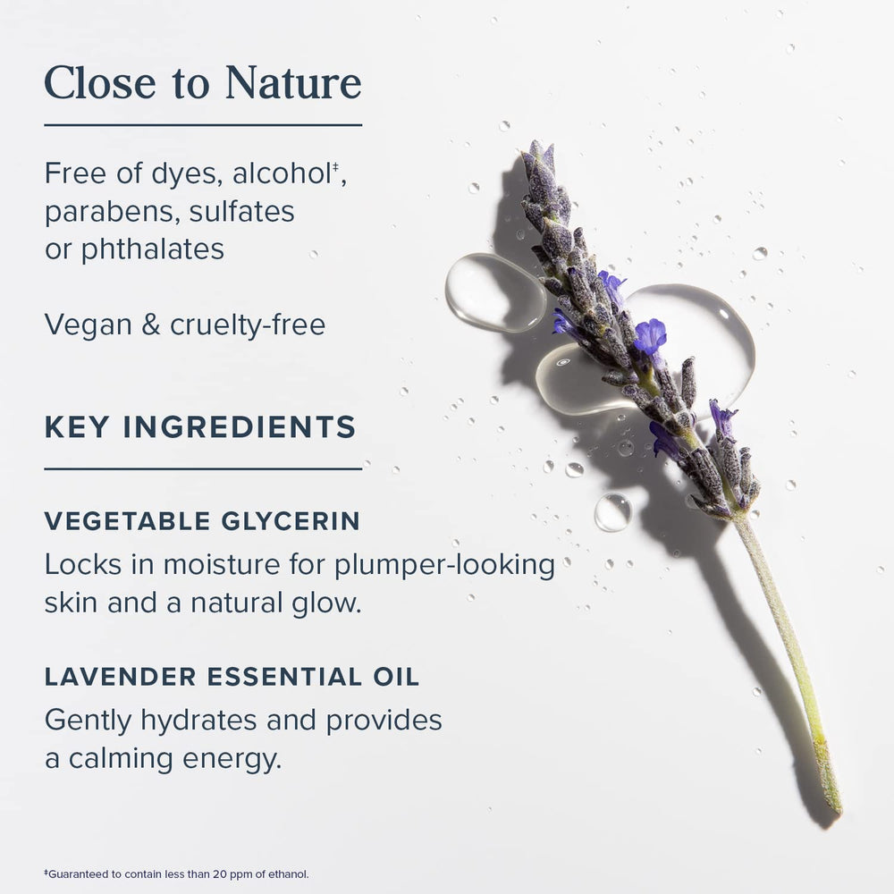 Heritage Store lavender aromatherapy mist used in bedtime routine
