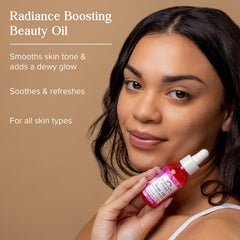 HERITAGE STORE Rose Oil Damask Rose bloom conveys soothing aroma and nourishment.