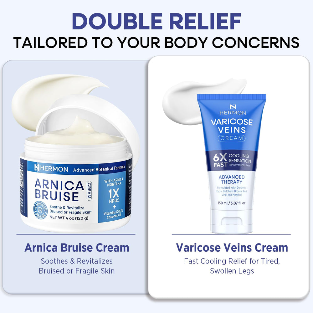 Hermon Arnica cream absorption closeup shows deep hydration without greasy residue.