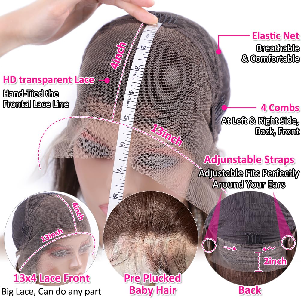 Hermosa adjustable cap with straps and four combs for secure fit