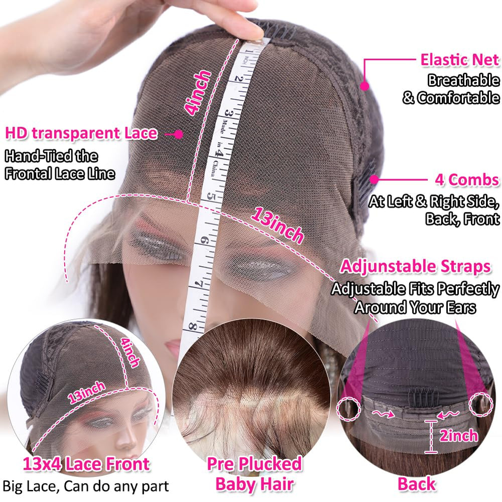 Hermosa adjustable cap with straps and four combs for secure fit