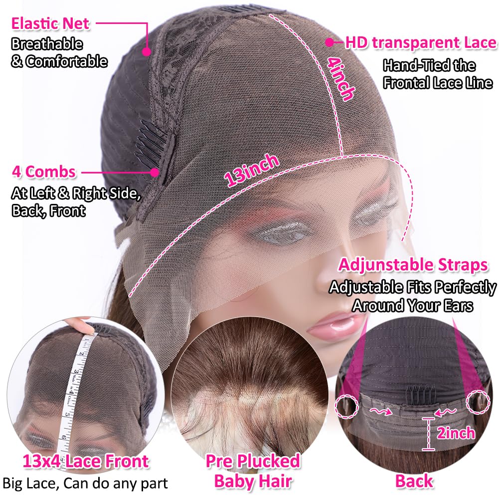 Hermosa glueless cap with adjustable straps for secure, comfortable wear