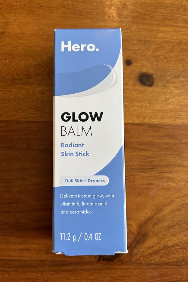 Hero Cosmetics Glow Balm in your bag for on-the-go skin touch-ups.