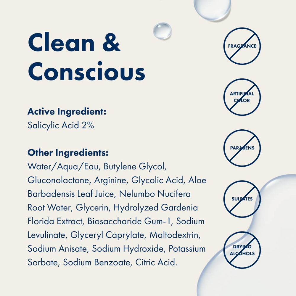 Hero Cosmetics Pore Release label detail emphasizes clean, pore-clearing skin support.