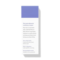 HERO COSMETICS Rescue Balm Original application showing targeted post-blemish hydration