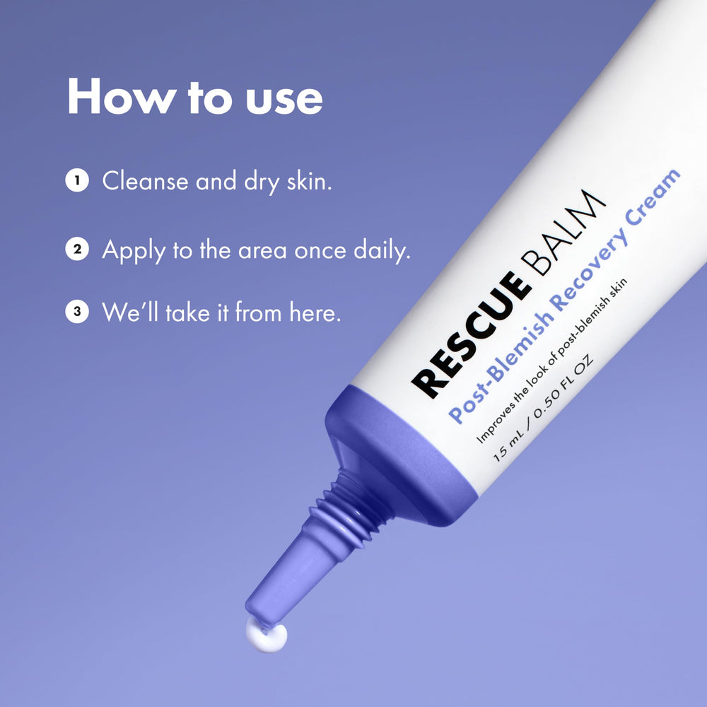 HERO COSMETICS Rescue Balm Original post-blemish area with soothing hydration