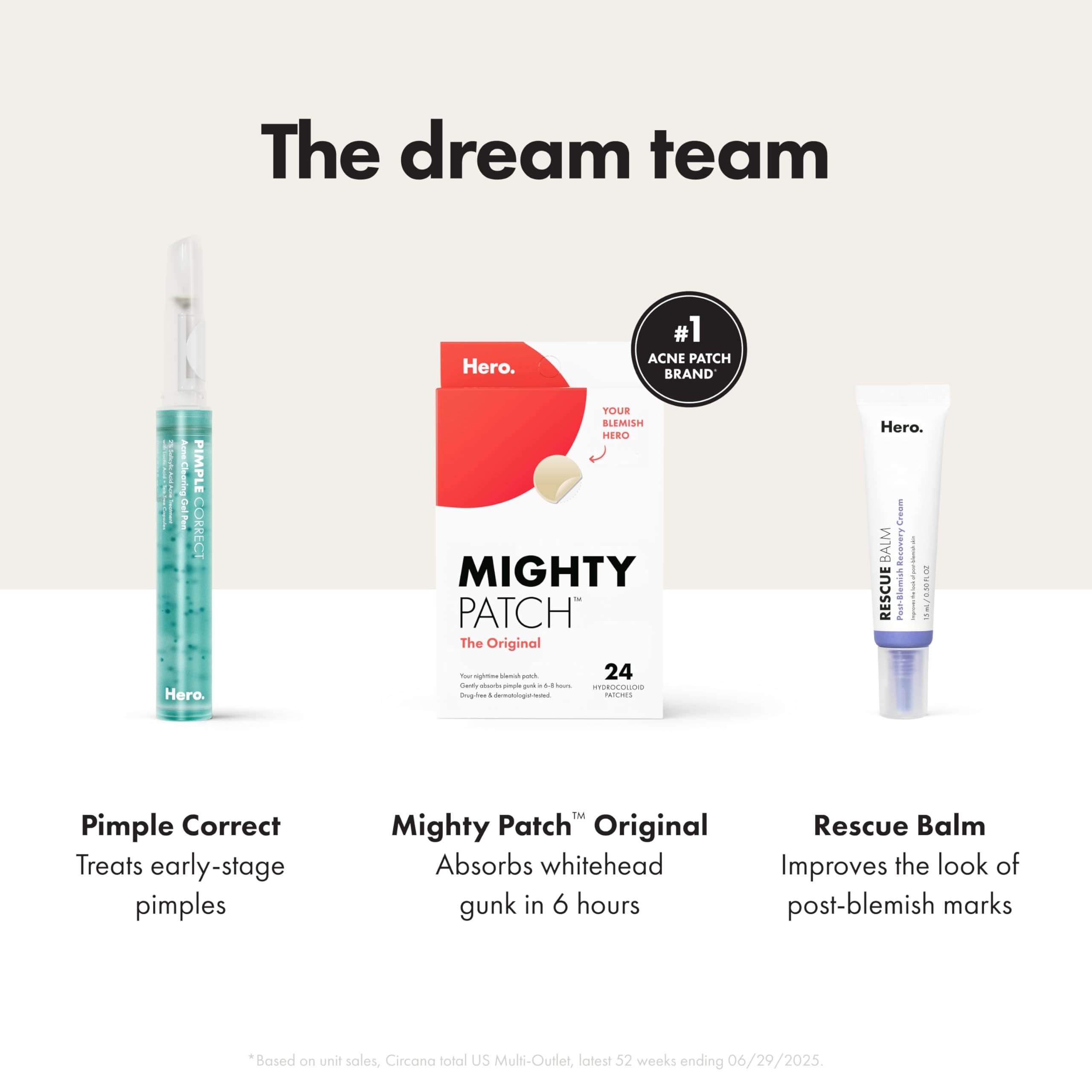 HERO COSMETICS Rescue Balm Original skin close-up showing smooth, gentle texture