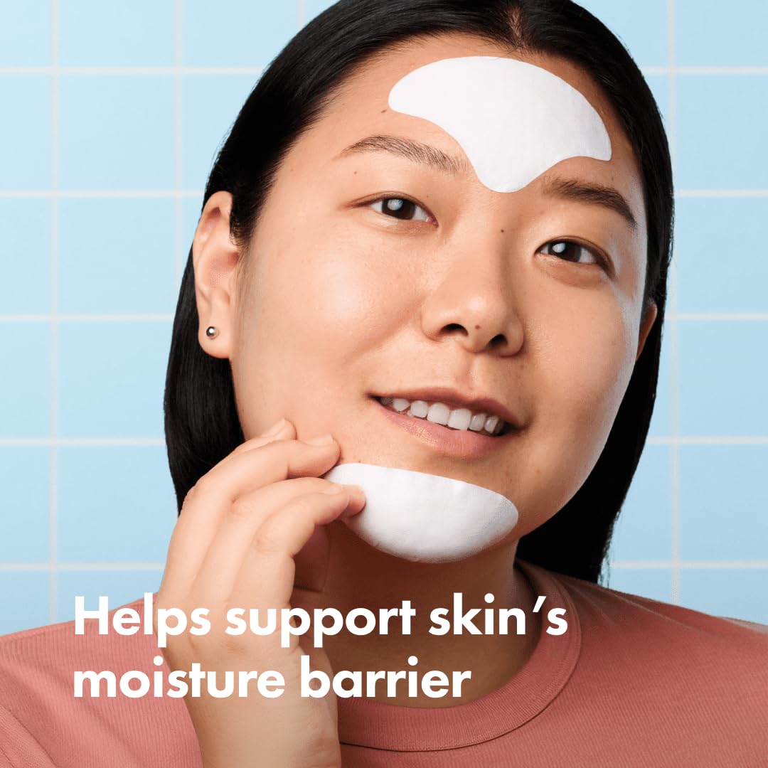 HERO COSMETICS Rescue Patch on the cheek demonstrates gentle, non-drying application