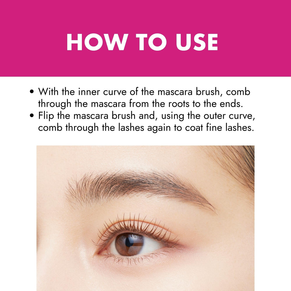 Heroine Make Brown Mascara made-in-japan packaging signaling premium quality