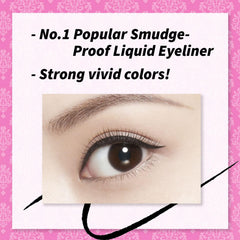 Heroine Make eyeliner supports day-to-night looks with bold jet-black color.
