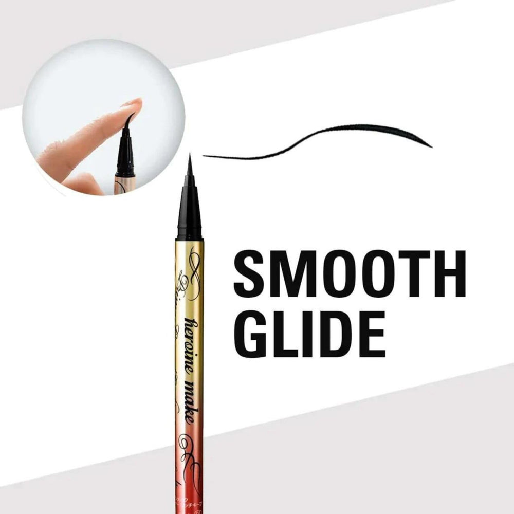 Heroine Make fast-drying, flake-free formula for clean lines.
