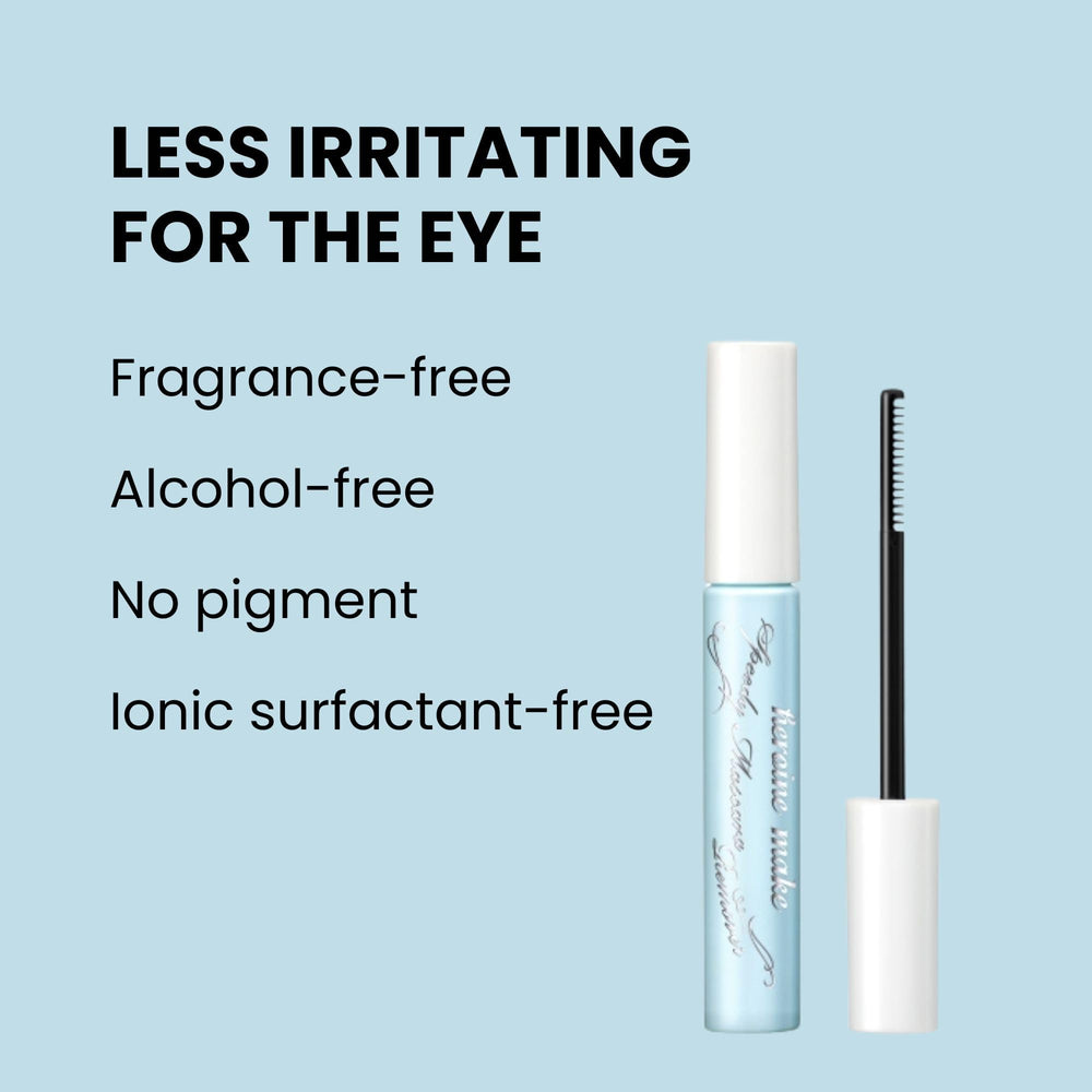 Heroine Make KissMe tubing mascara removal focus demonstrates effective removal of tubing formulas