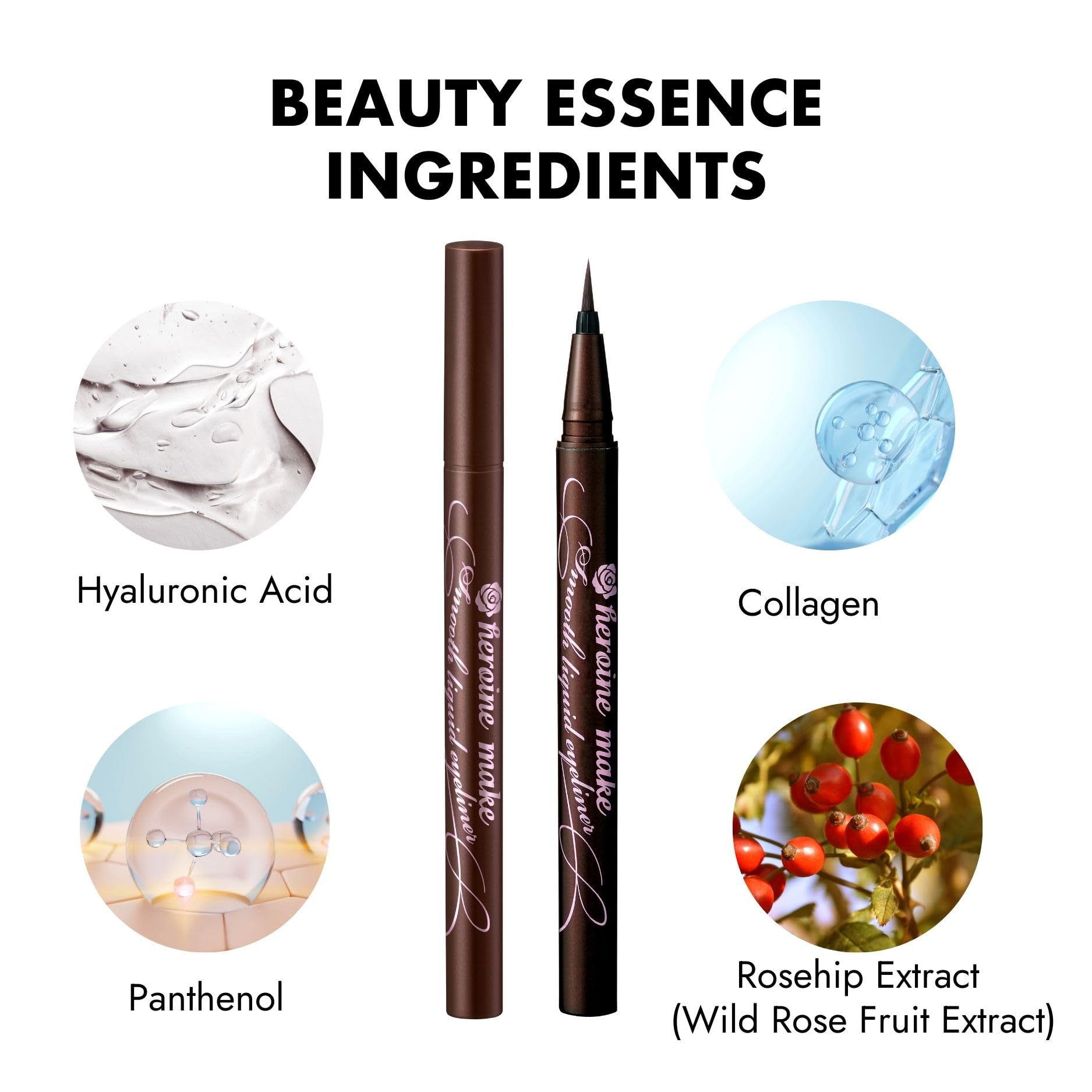 Heroine Make long-wear eyeliner stays put from day to night looks
