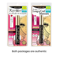 Heroine Make Smudge-Proof Mascara brush in focus for precise, defined lashes.