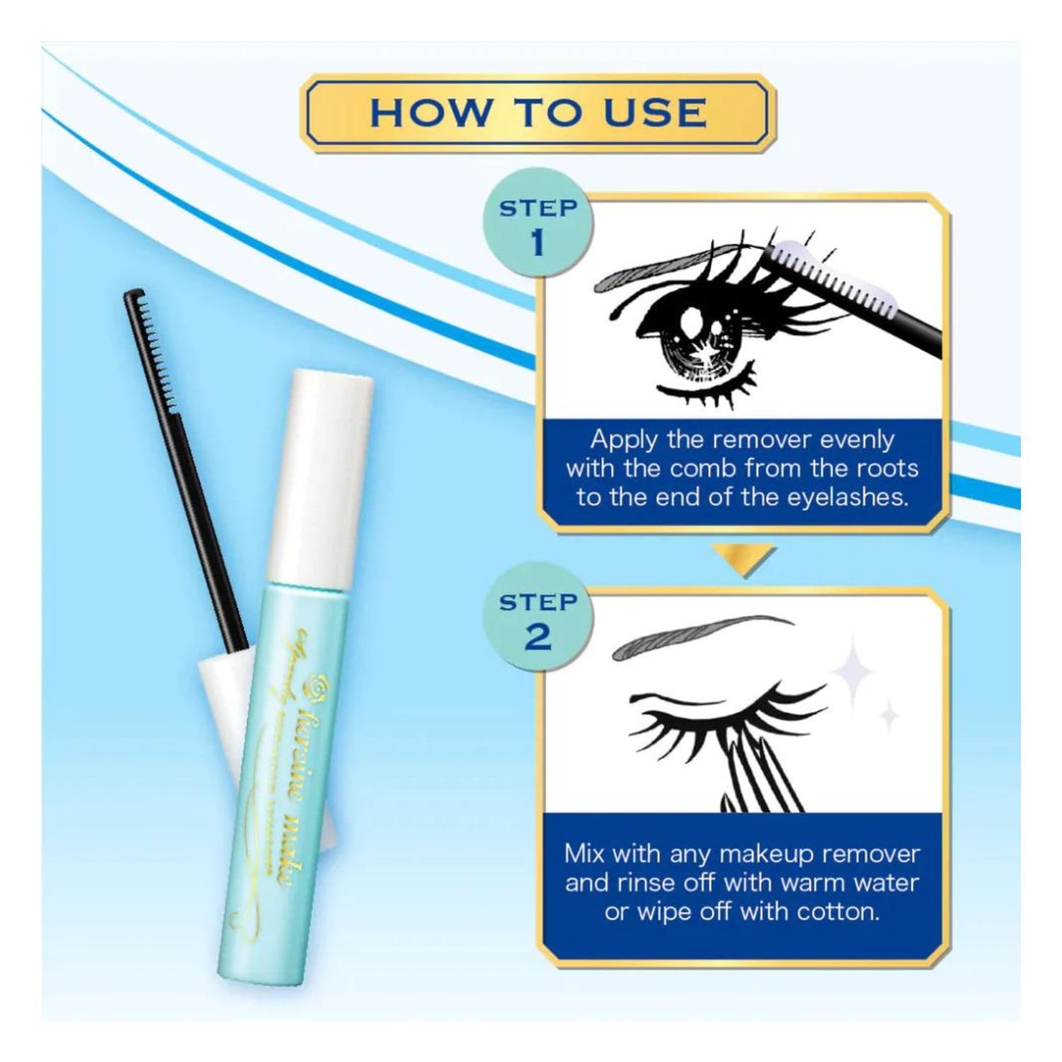 Heroine Make Speedy Mascara Remover fits into daily routine for gentle cleansing