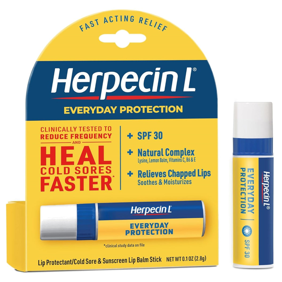 Herpecin L lip protectant SPF 30 tubes for portable daily lip protection.