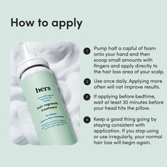 Product packaging from HIMS & HERS with unscented formula.
