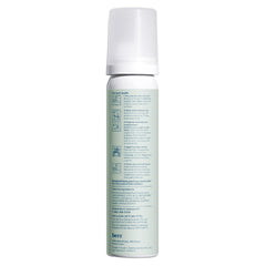 HIMS & HERS foam pump applied to scalp for a mess-free routine.