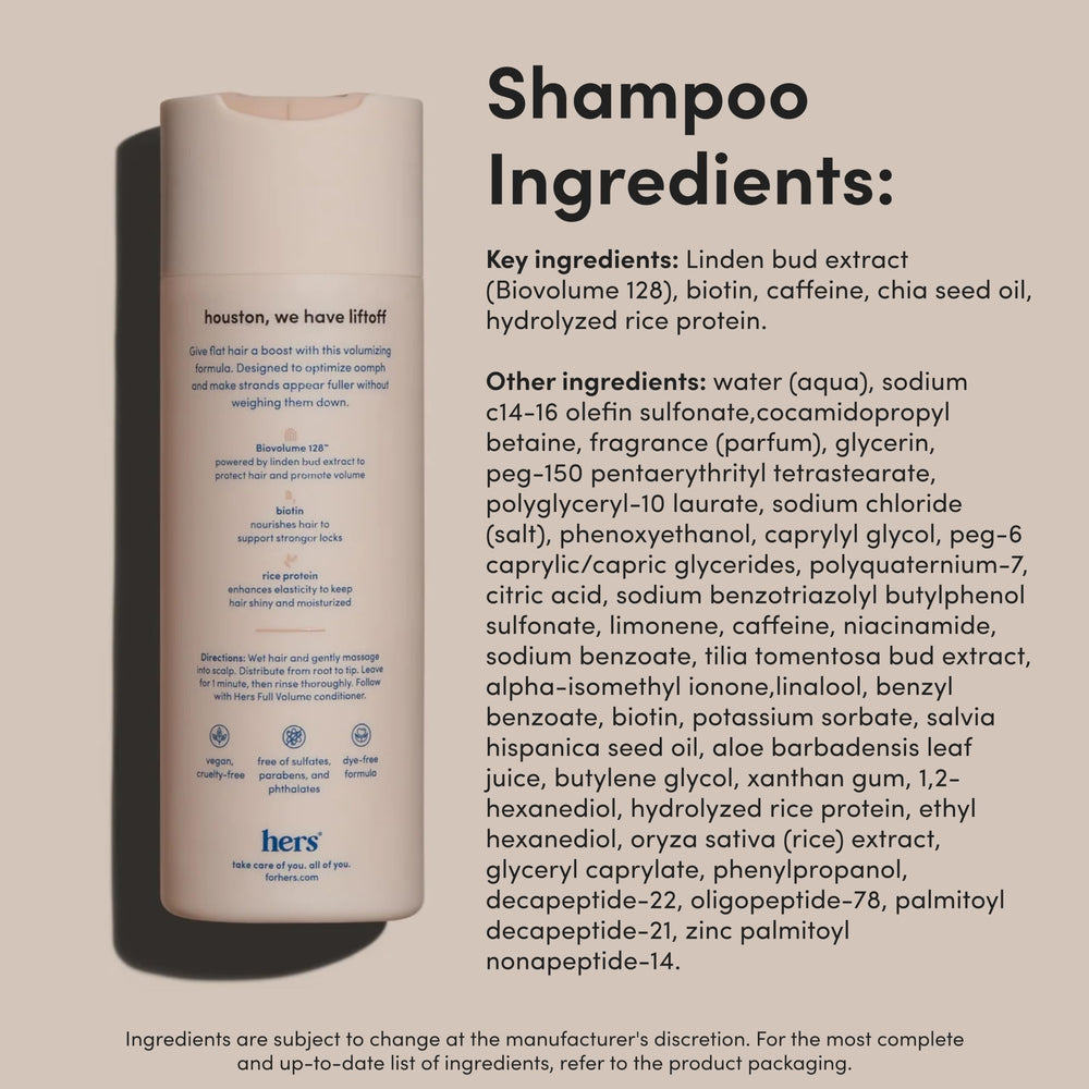 Hers Shampoo lather on scalp demonstration for quick cleansing