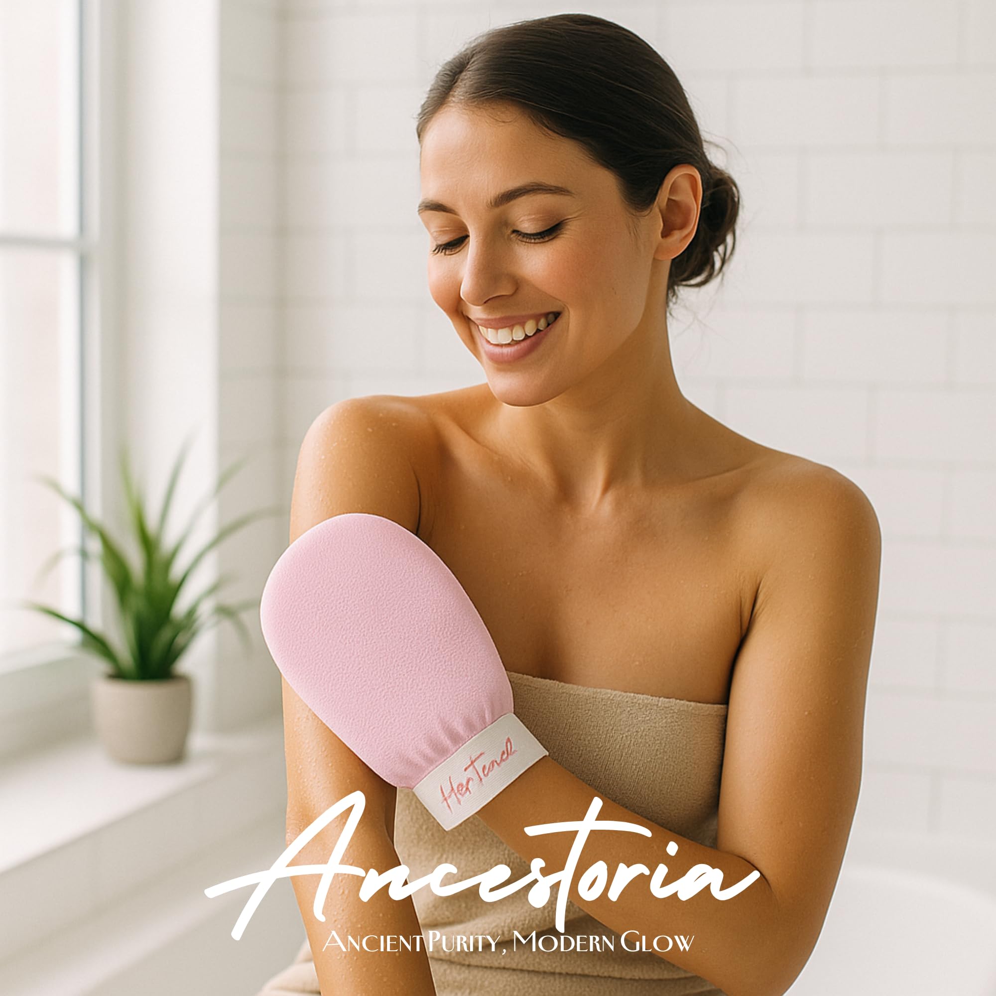 HerTime2 Ancestoria care-ready design shows rinse and hang to dry