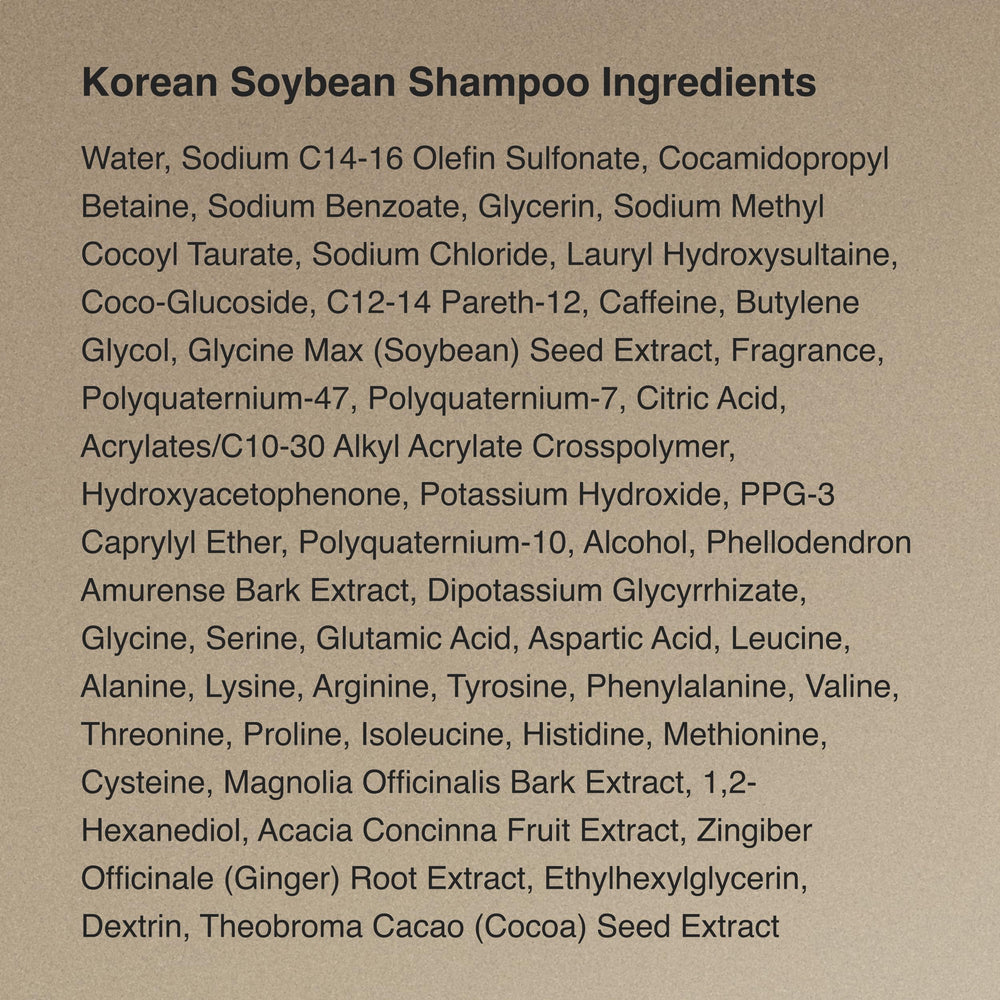 Hesul Korean Soybean Shampoo holiday gift packaging for thoughtful present
