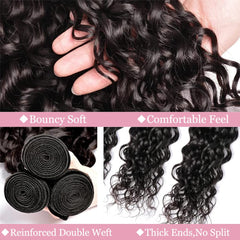 Hetnear Deep Wave Bundles 20-inch closeup highlights soft bounce for easy styling