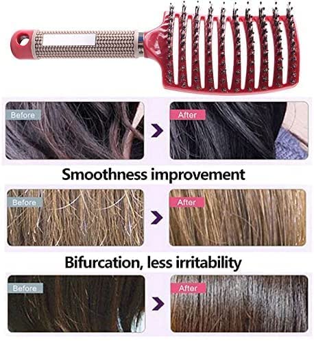 Heubek magical ultra detangling brush dry-styling use helps detangle while blow-drying.