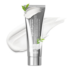Hexkin collagen peel-off mask application layer shows even coverage for full-face treatment