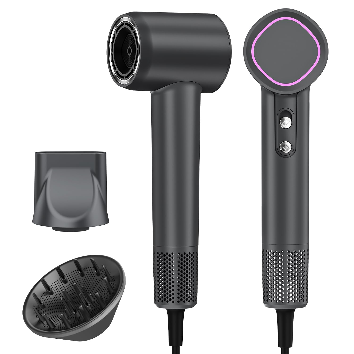 HEXTEK hair dryer with 160000 rpm motor for ultra fast at home drying