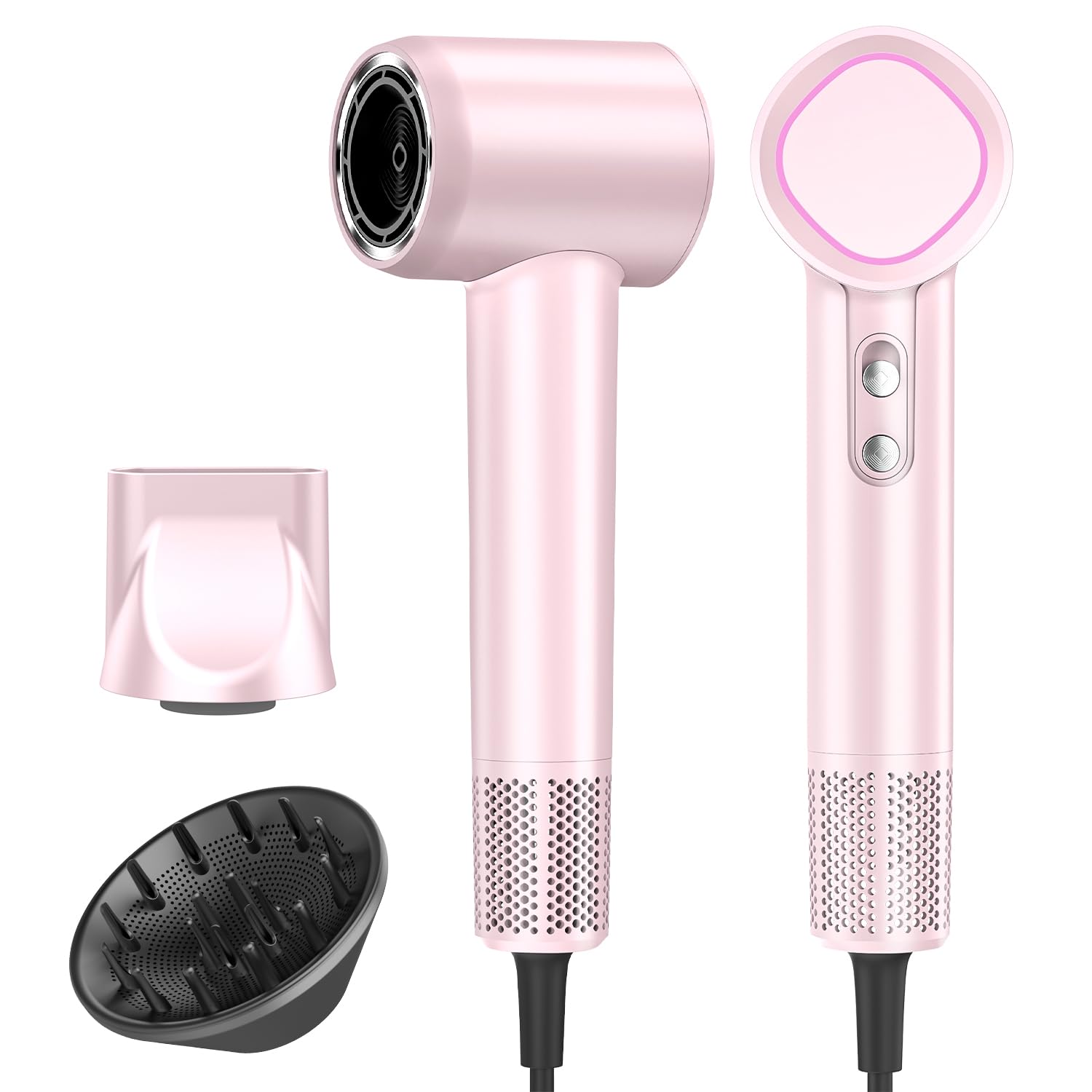 HEXTEK hair dryer with 160000rpm motor for fast drying and salon-level results.