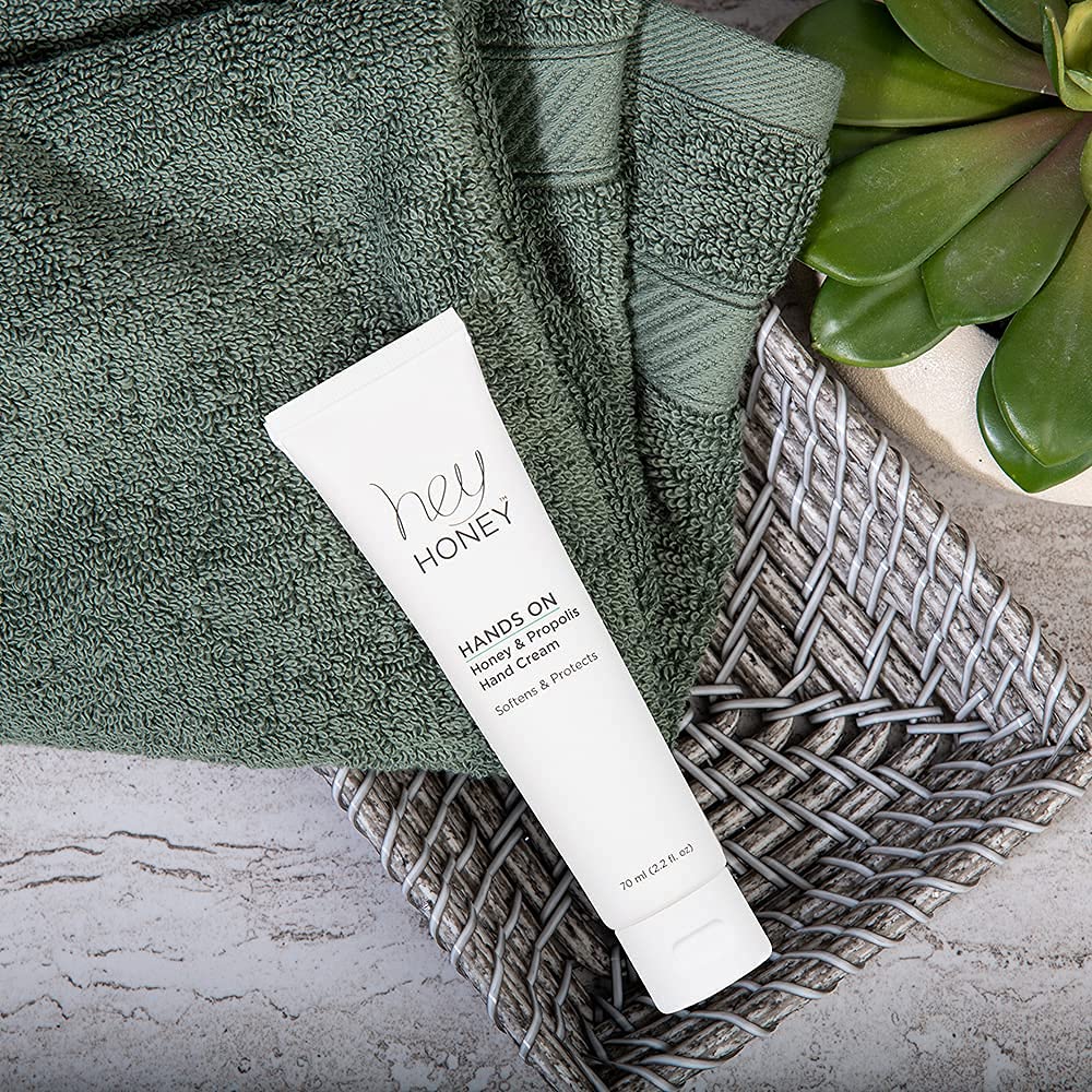 Hey Honey soothing fragrance shown for a calming daily routine