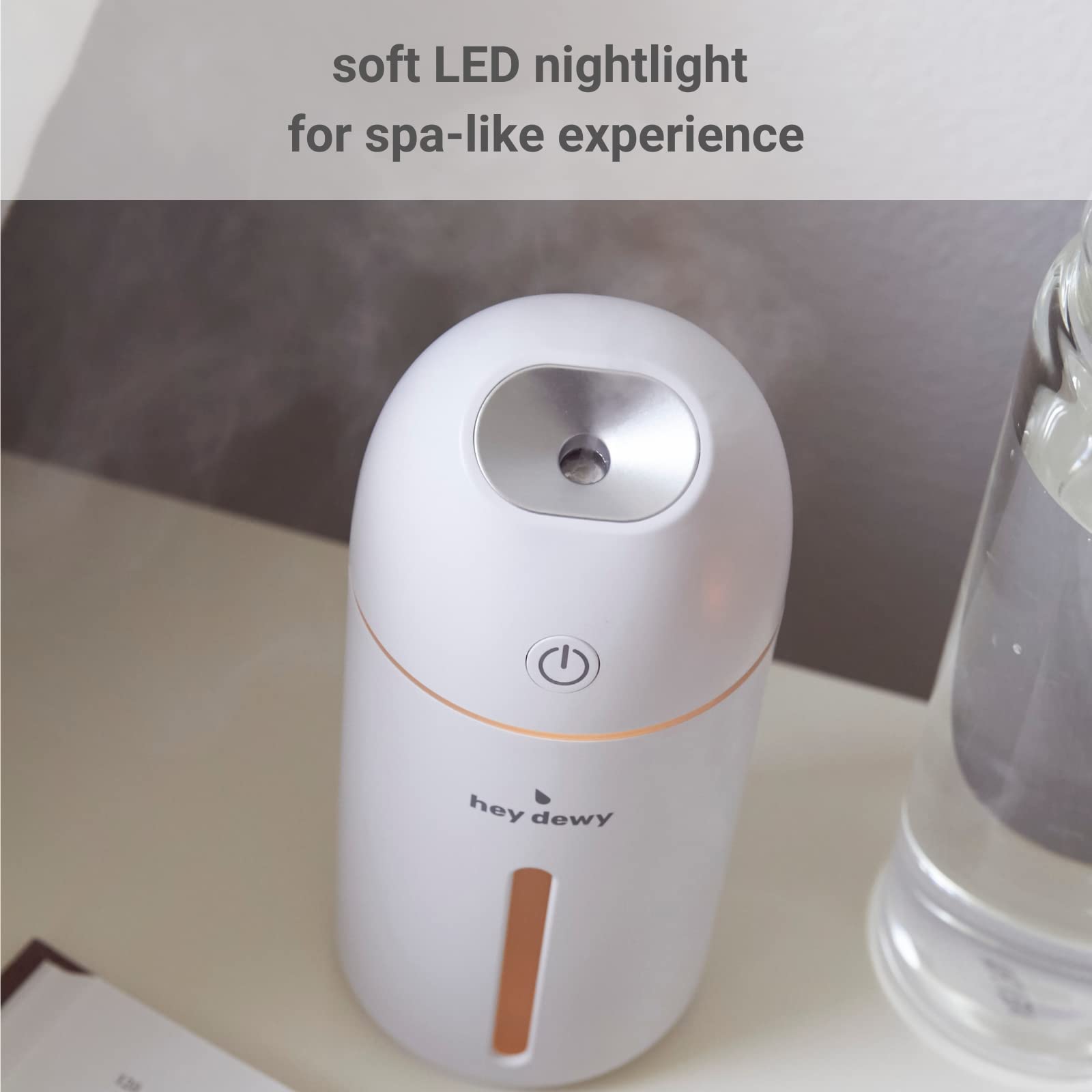 Hey Dewy eight-hour runtime suits overnight and full workday use.