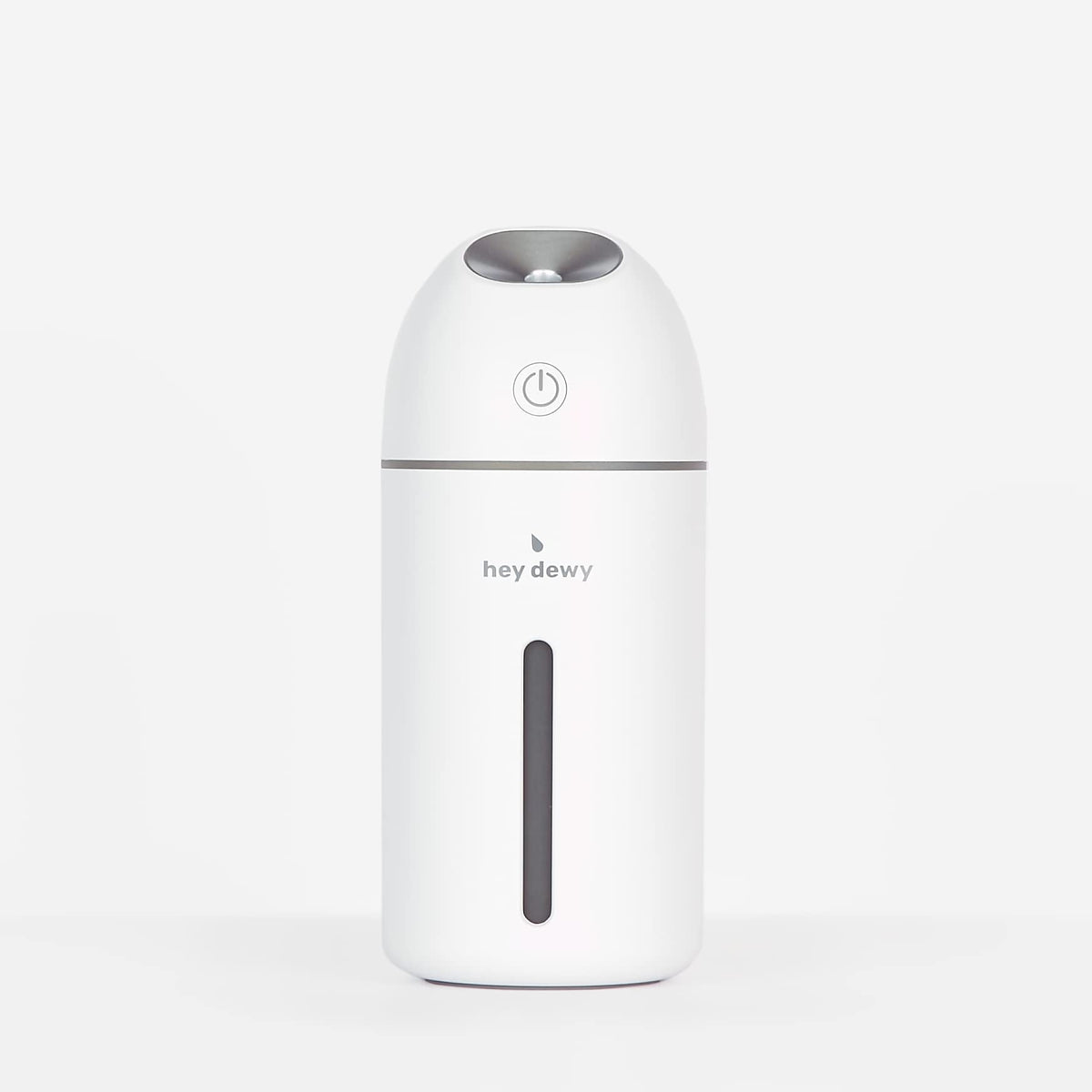 Hey Dewy wireless humidifier pearl finish boosts bedside hydration with rechargeable design.
