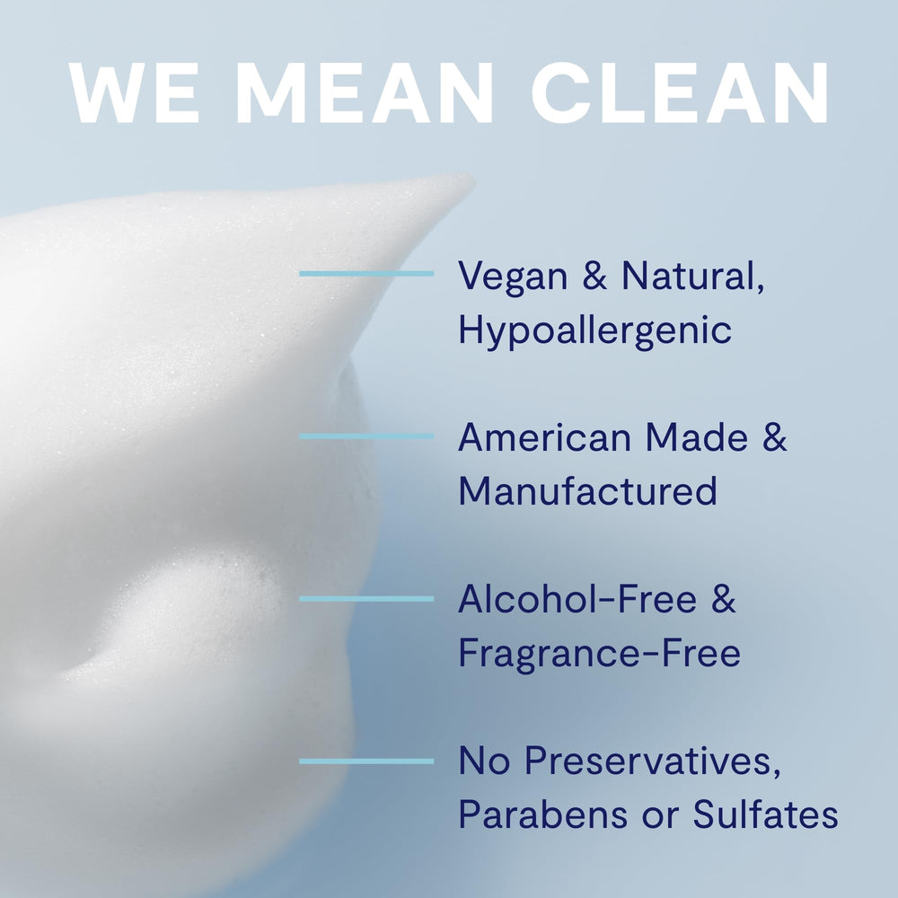 Heyedrate eyelid cleanser foam texture for gentle hygiene