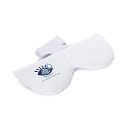 Heyedrate heated eye mask cover close-up highlighting soft material for comfortable relaxation