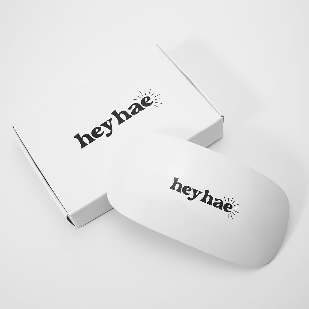 Heyhae LED lamp dual-light-365-405nm: ensures even curing for semi-cured gels.