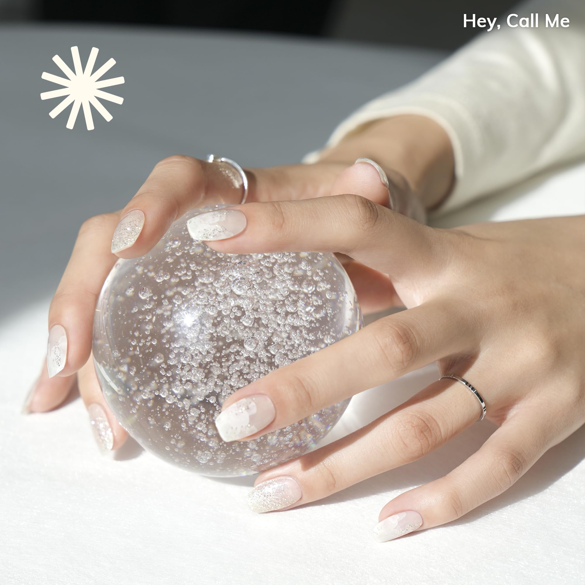 Heyhae vegan-animal-friendly logo indicates cruelty-free nail strips