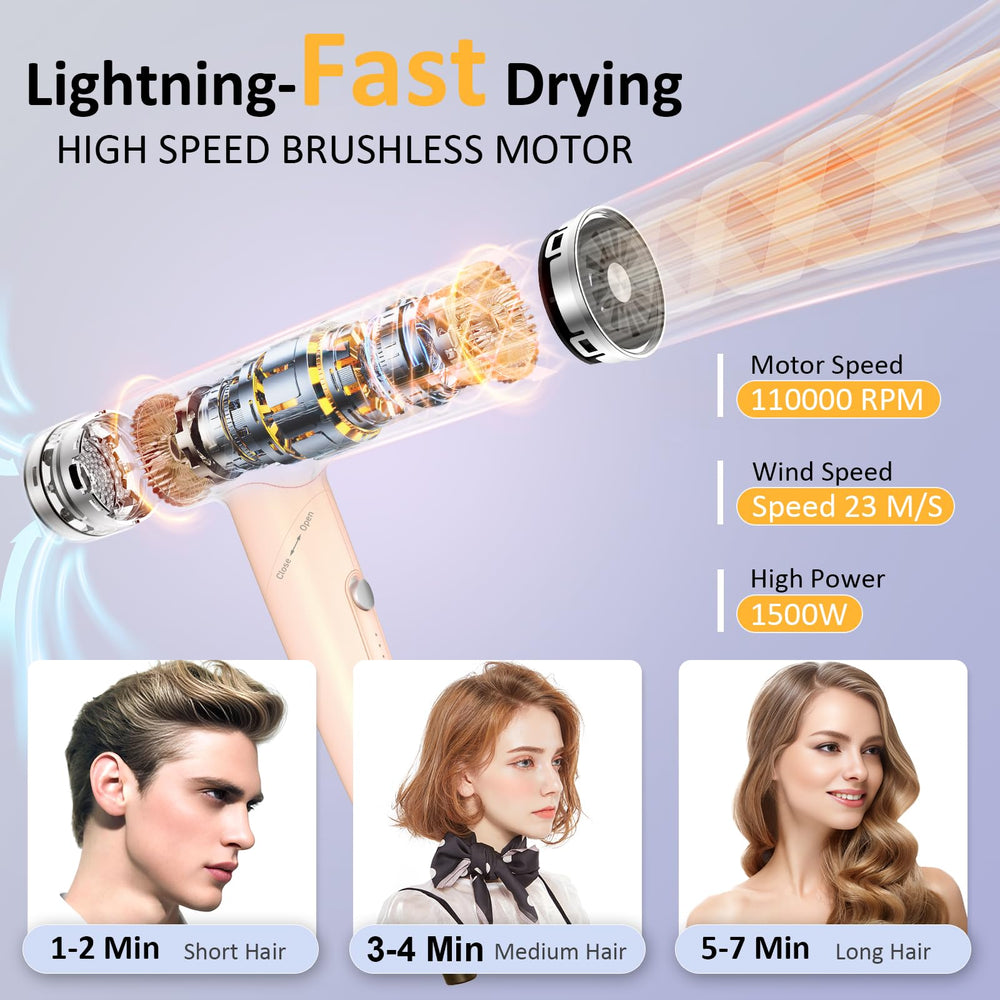 Heylike hair dryer diffuser attachment highlights natural curl and even texture.