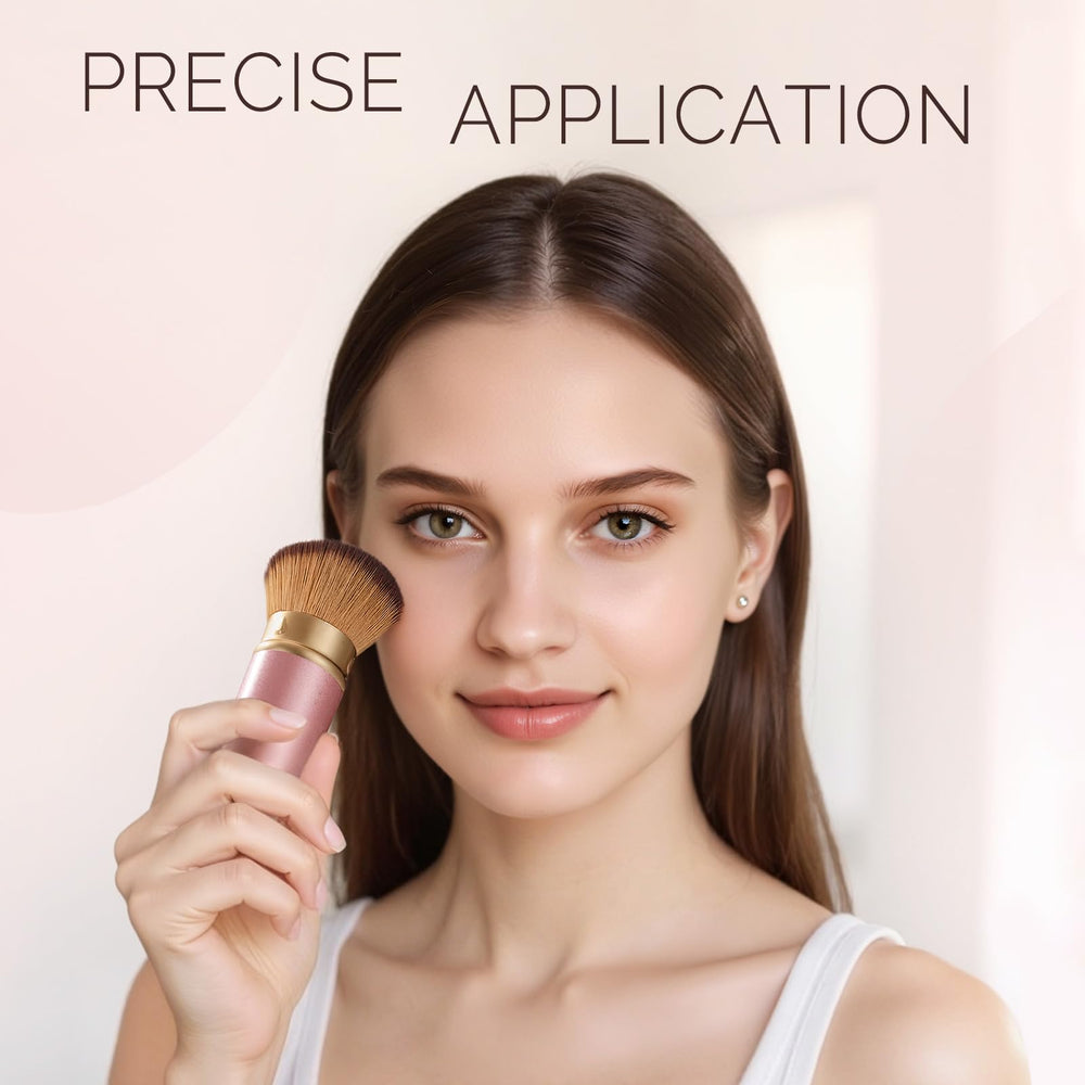 HEYOTECK ultra-soft synthetic bristles glide smoothly for flawless blending